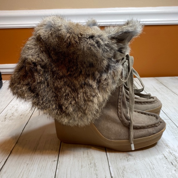 Coach Scout Sahara Suede Boots With 